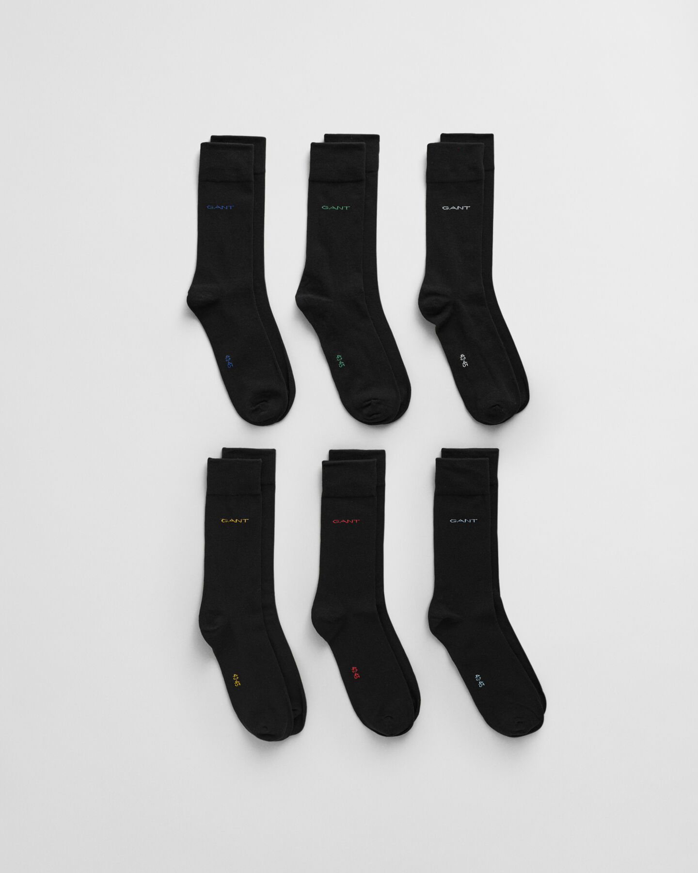 Lot de 6 paires de chaussettes douces en coton