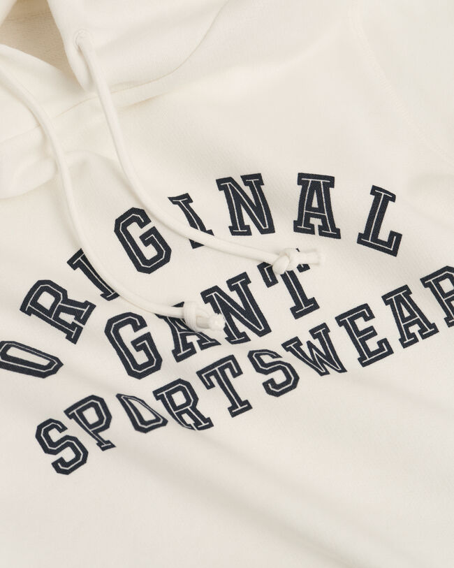 Sweat &agrave; capuche imprim&eacute;