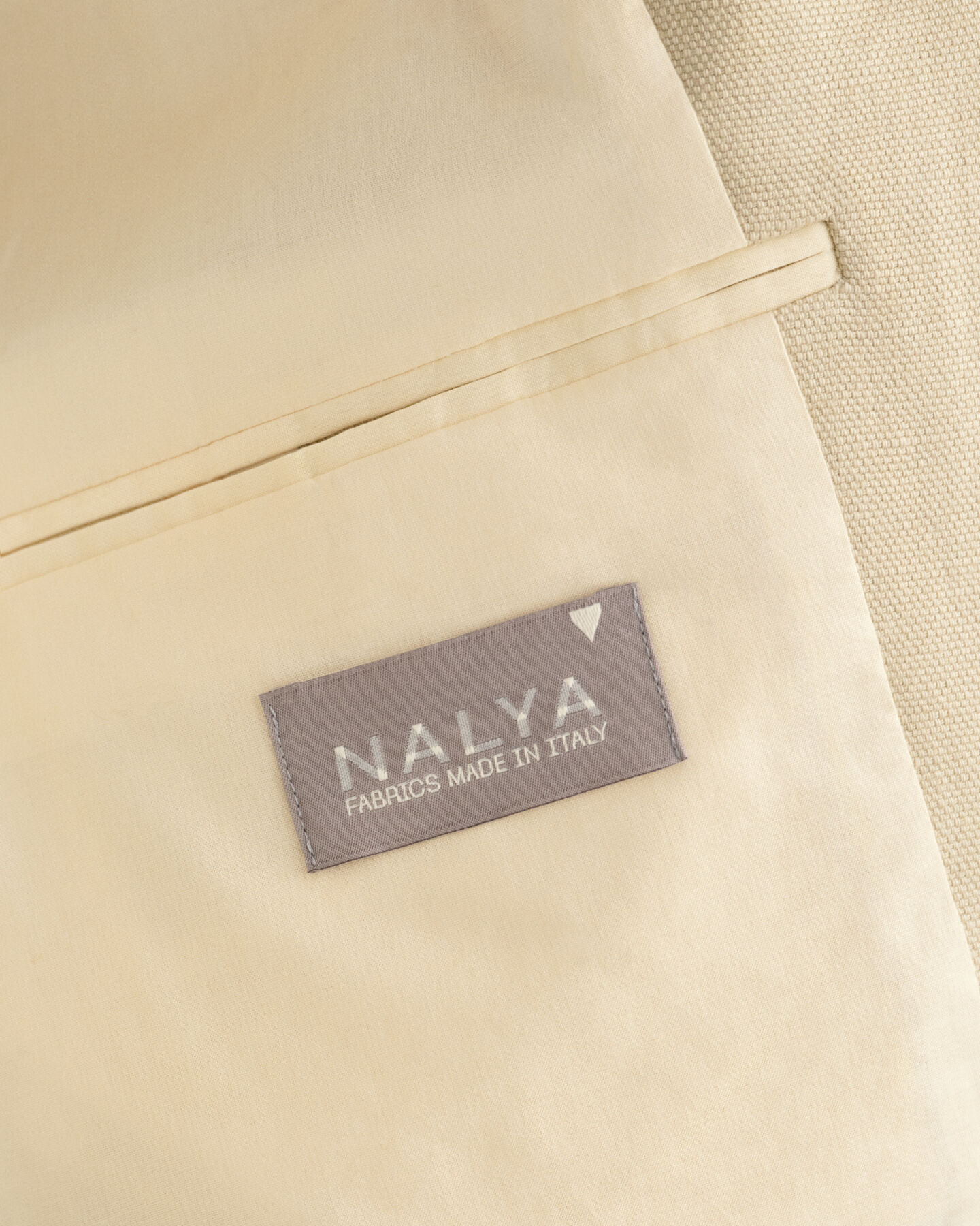 Veste de costume relaxed fit en coton et lin