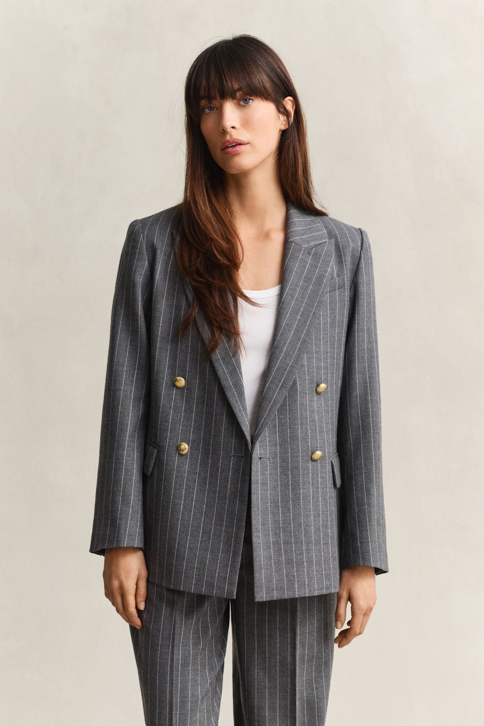 Veste blazer Club à rayures tennis