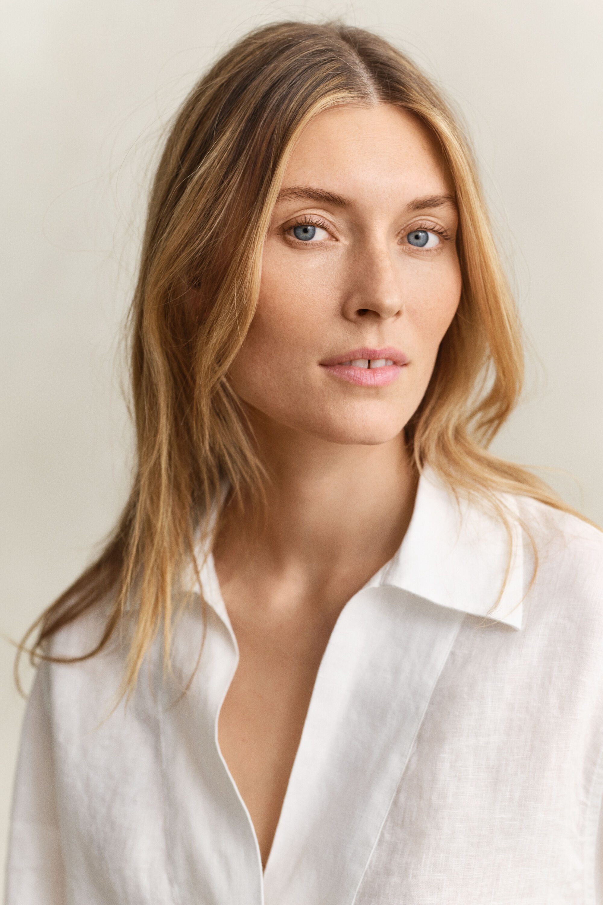 Linnen popover overhemd