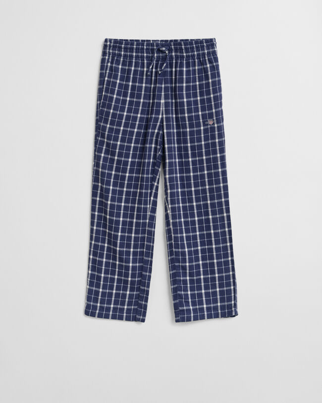 Kids geruite flanellen pyjamabroek