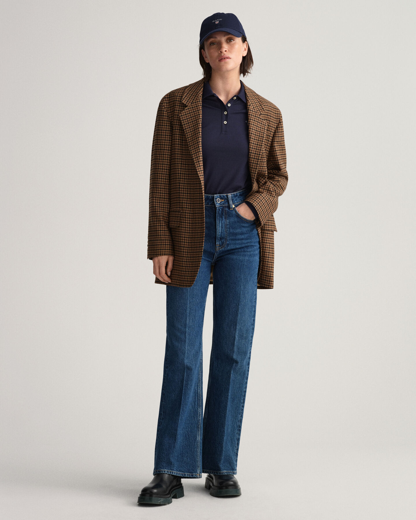 Polo en coton piqué à manches longues Original