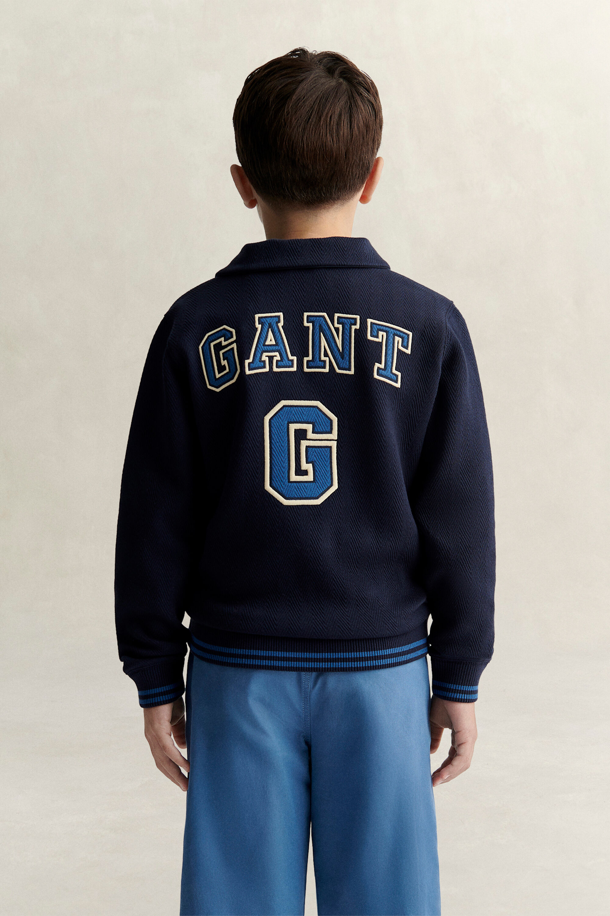 Sweat-shirt à col Ado Garçon
