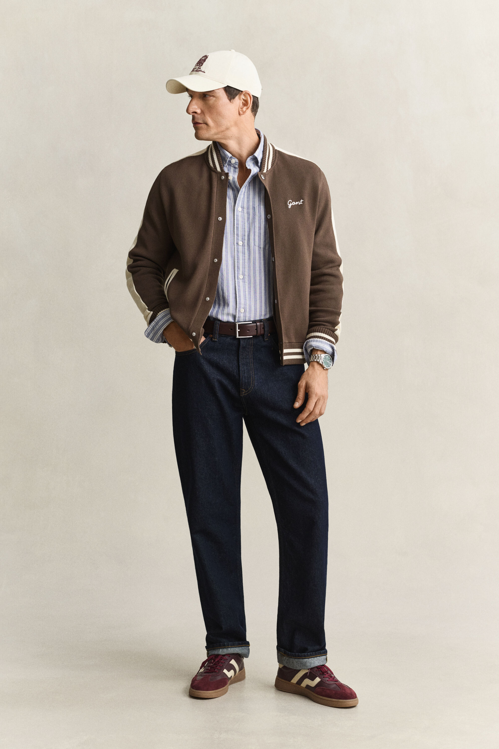 Blouson aviateur en maille