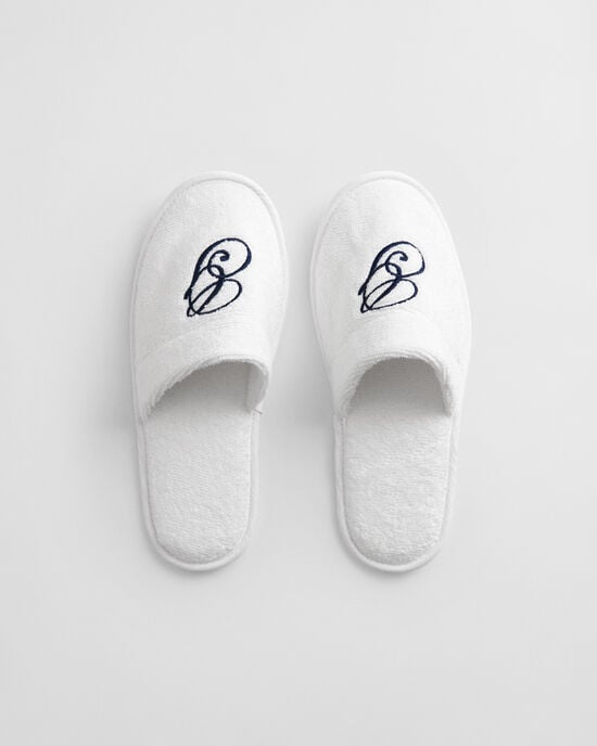 Pantoufles brodées