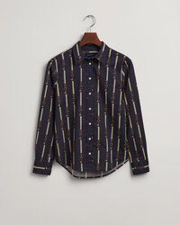 Chemise regular fit en voile de coton American Luxe