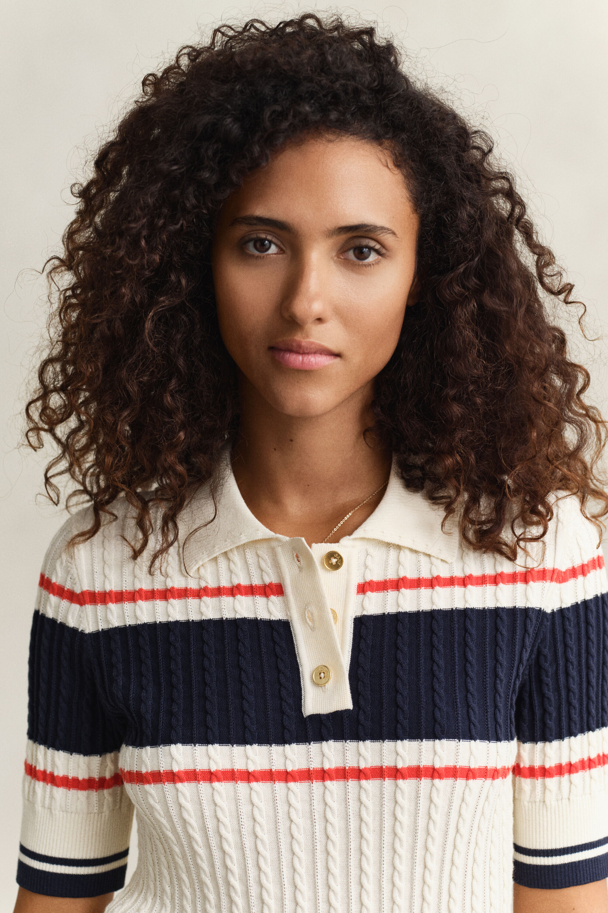 Katoenen Rugger met korte mouwen