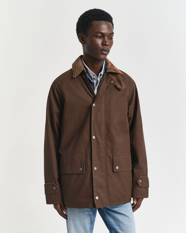 Veste cavalière cirée