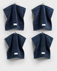 Set van vier Premium handdoeken 30 x 30 cm