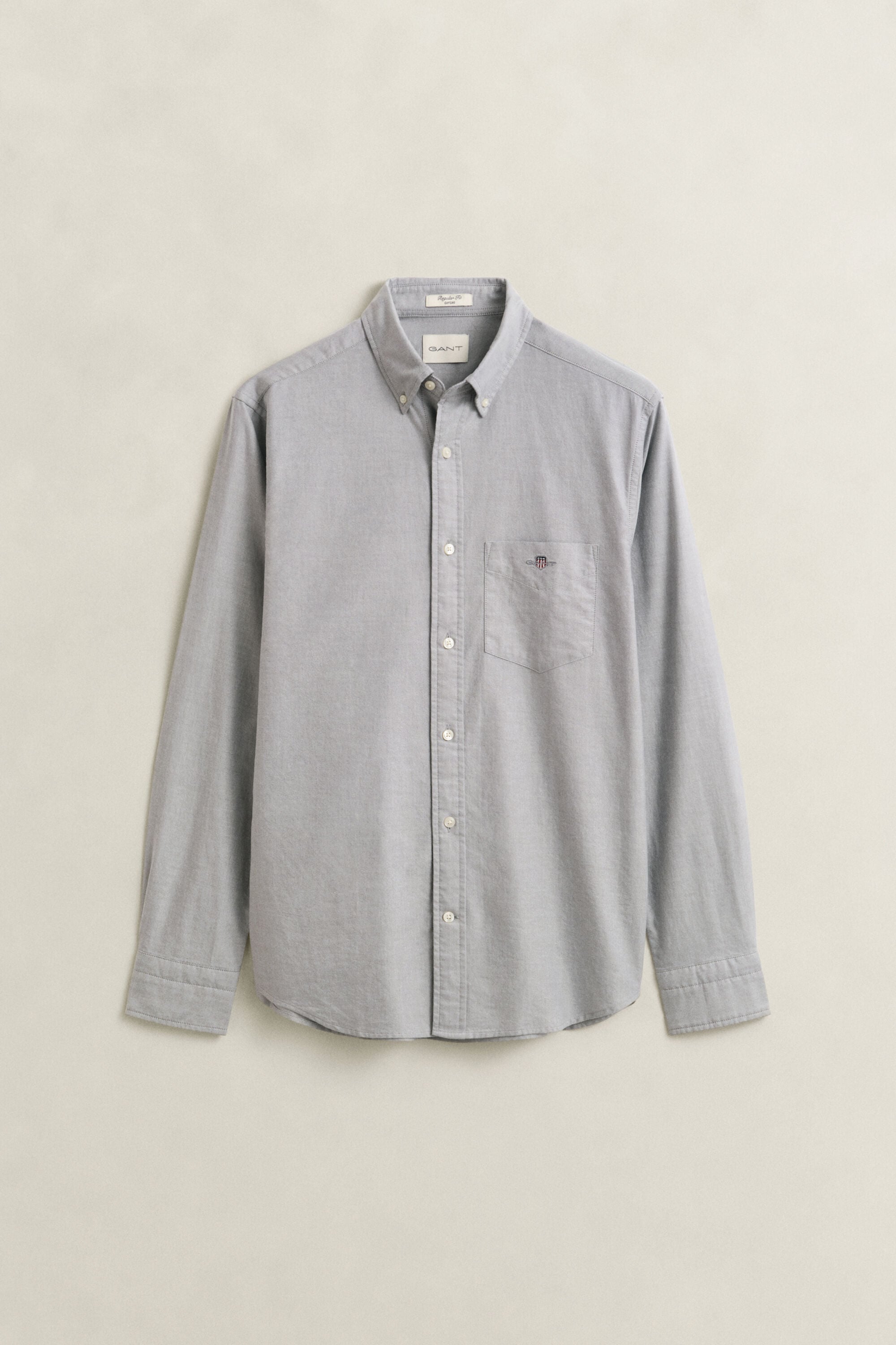 Chemise coupe regular en coton Oxford classique