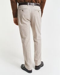 Pantalon de costume slim fit en Donegal