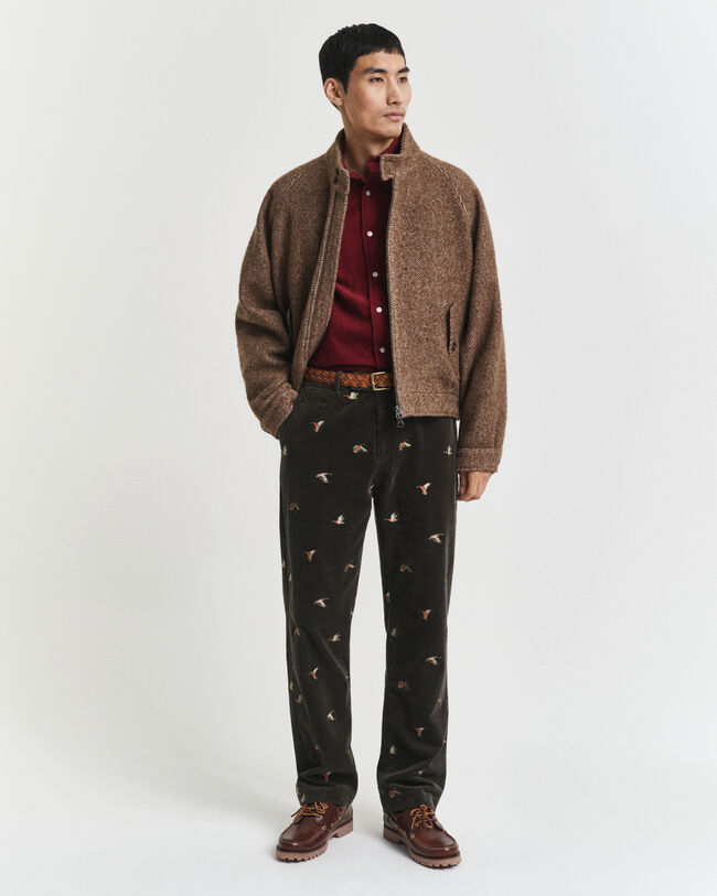 Regular Fit corduroy hemd