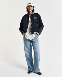 Satijnen Varsity Jacket