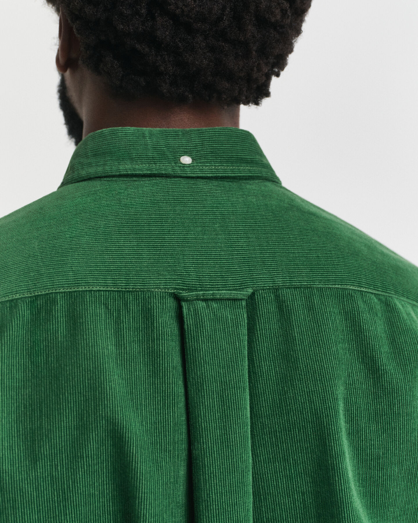 Regular Fit hemd van katoencorduroy