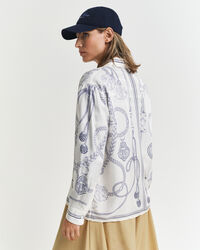 Relaxed Fit Sailing Print hemd