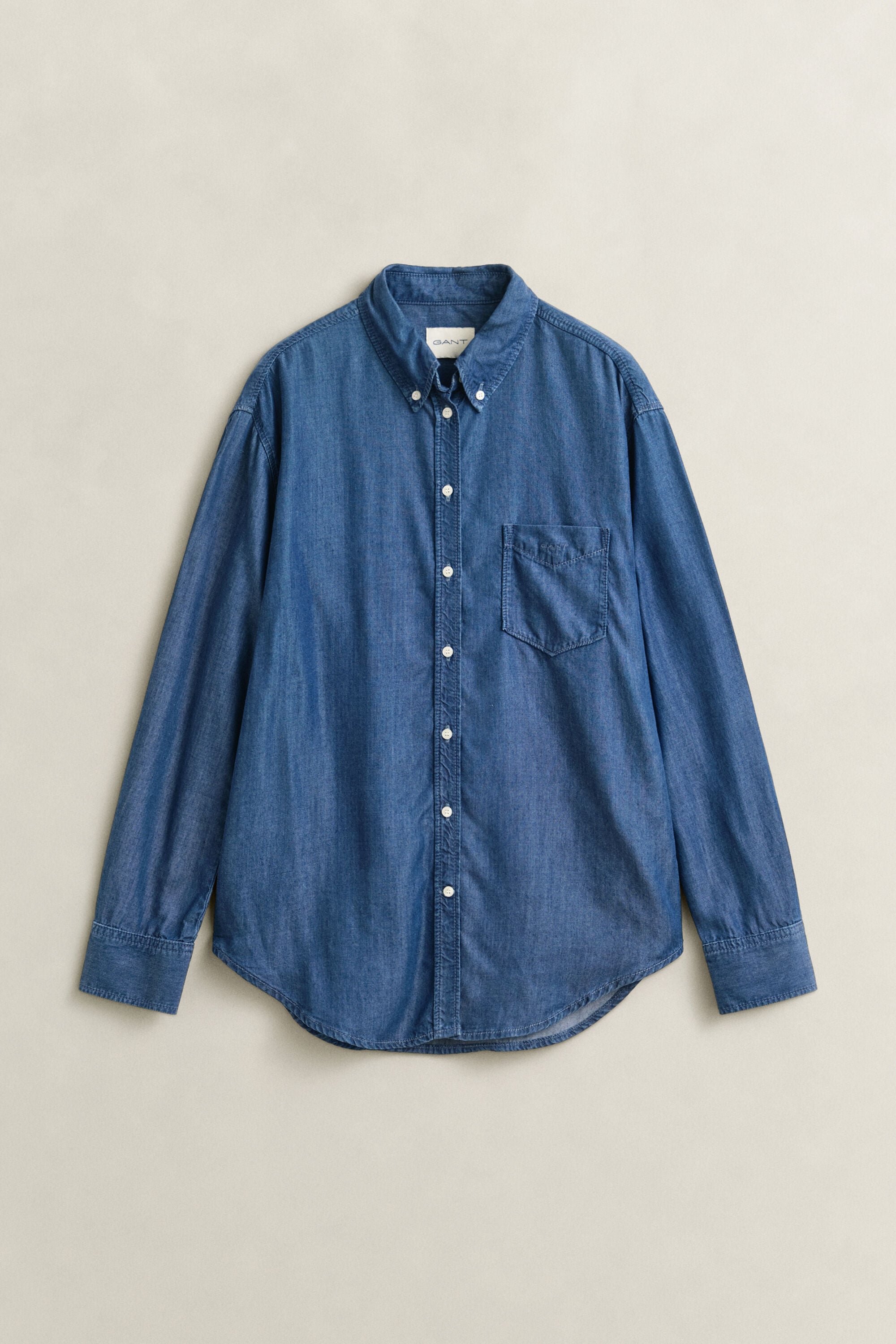 Chemise indigo