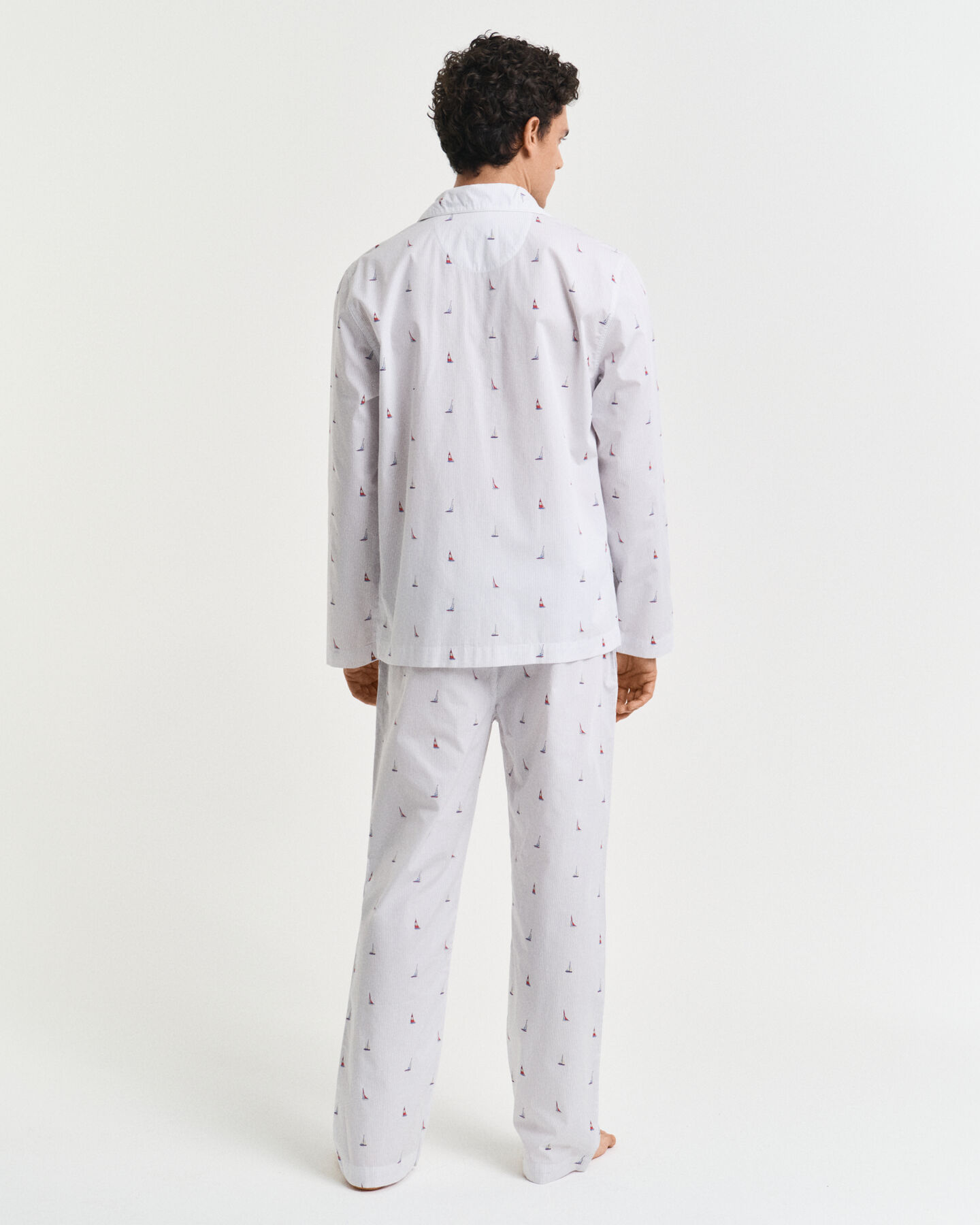 Pyjamaset met botenprint