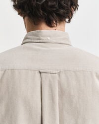 Chemise coupe regular en velours côtelé de coton