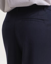 Pantalon élégant en laine mélangée