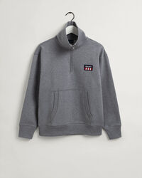 Pull &agrave; demi-zip Retro Flag