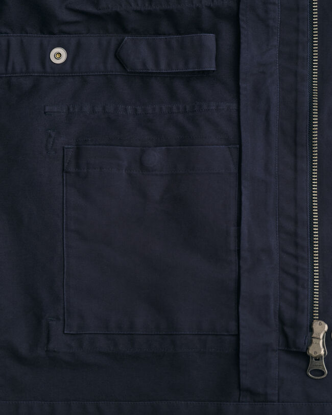 Veste style militaire en coton