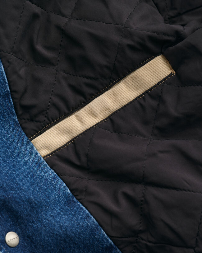 Veste en denim Varsity