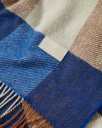 Jeté de lit à carreaux