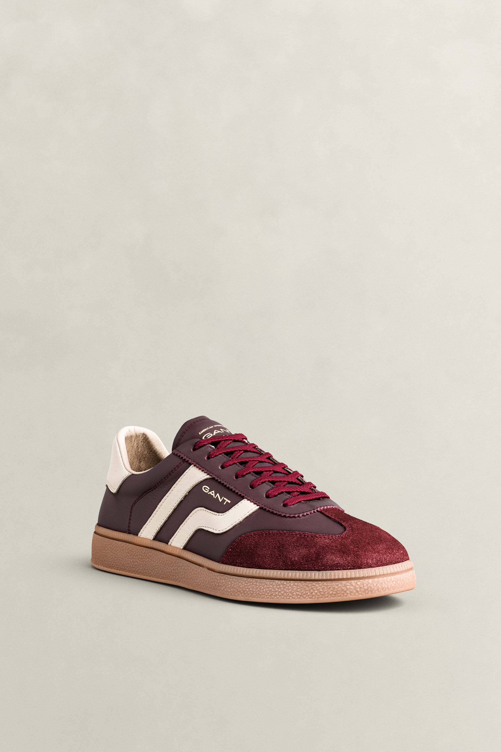 Baskets en cuir et daim Cuzmo