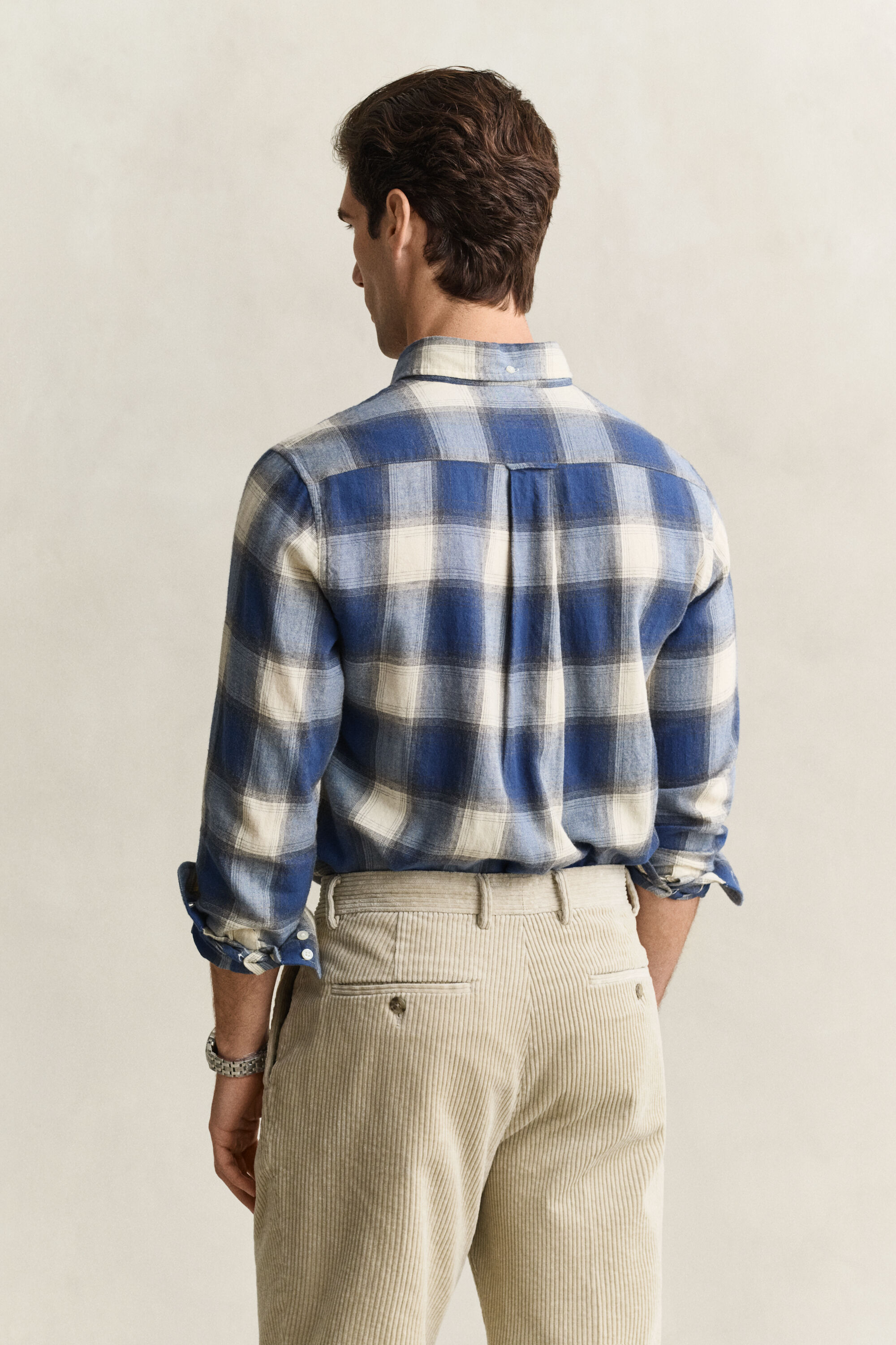 Geruit hemd van Windblown-flanel