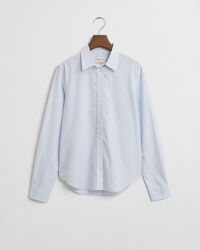 Regular Fit poplin hemd met Gingham-ruitje