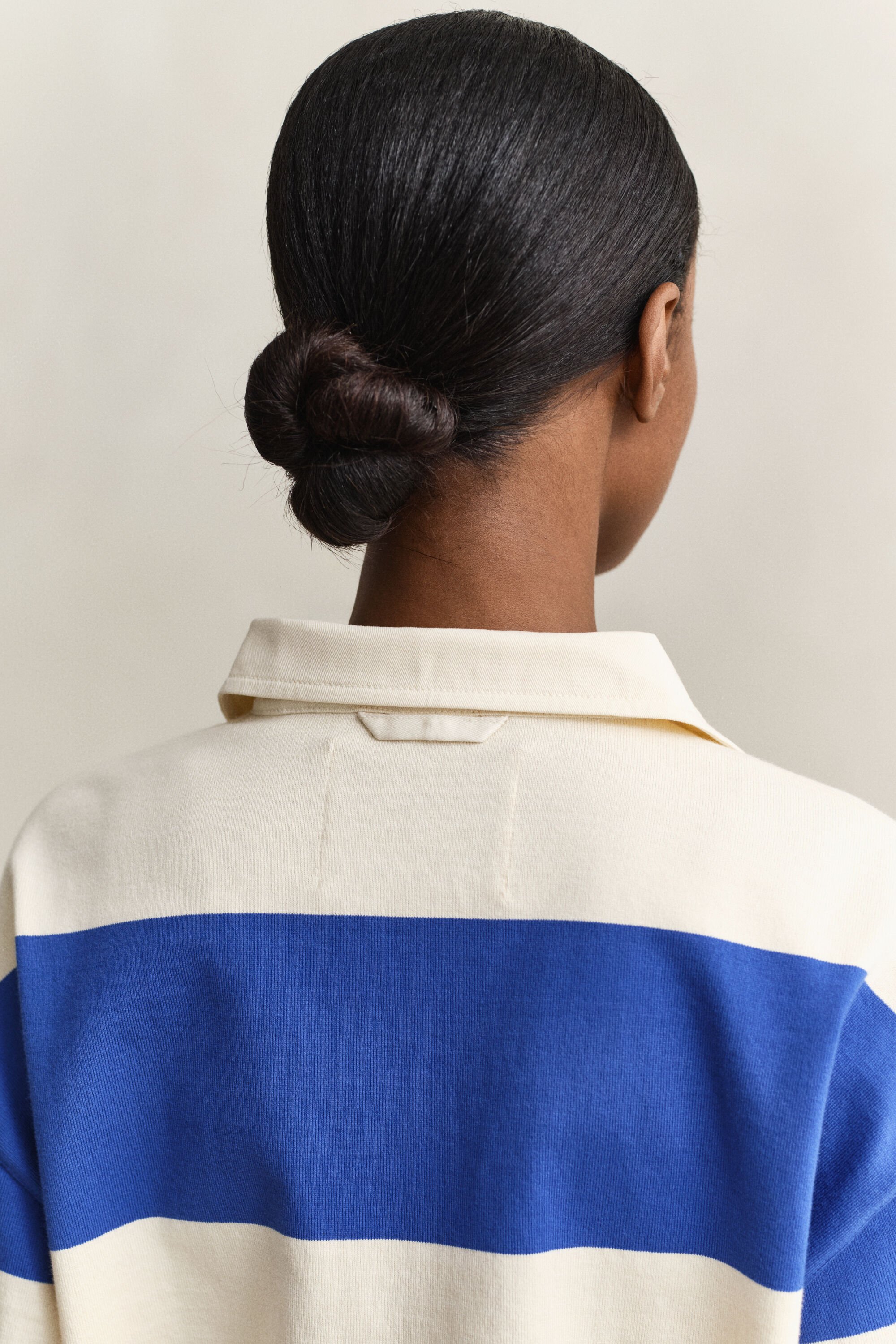 Gestreepte Heavy Rugger van katoen