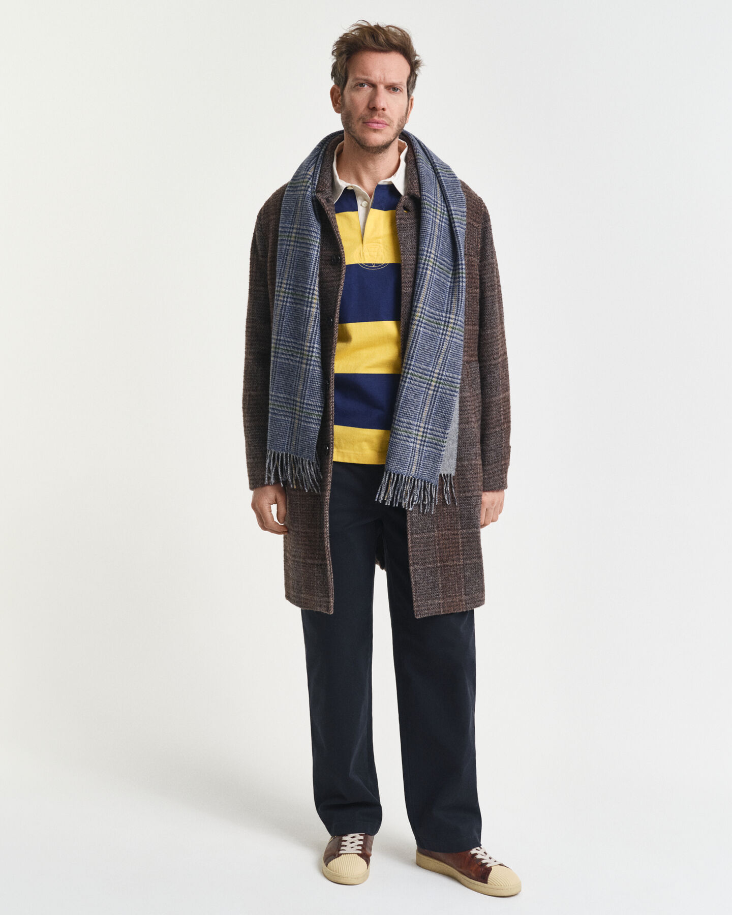 Heavy Rugger à rayures en colour-block