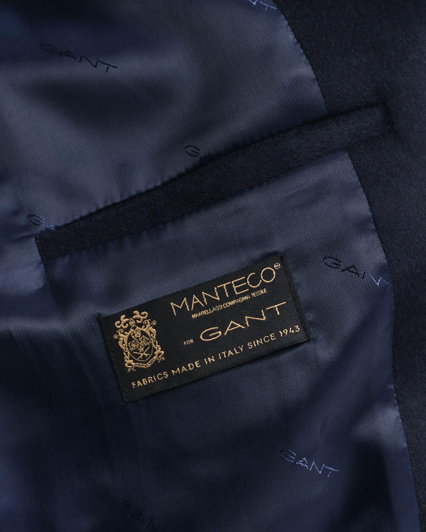 Klassieke Tailored Fit wollen jas