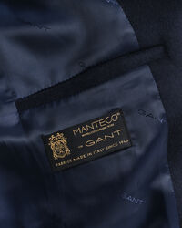 Klassieke Tailored Fit wollen jas