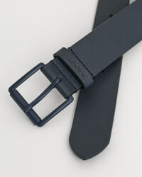 Leren riem met gesp in ton sur ton