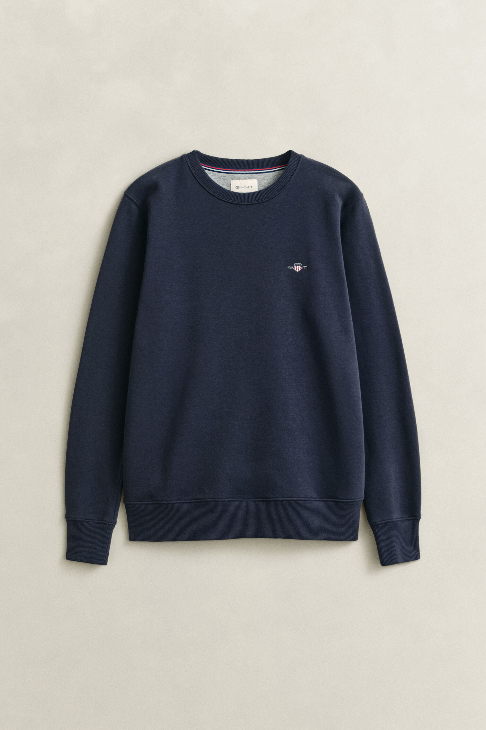 Sweat-shirt col rond avec écusson