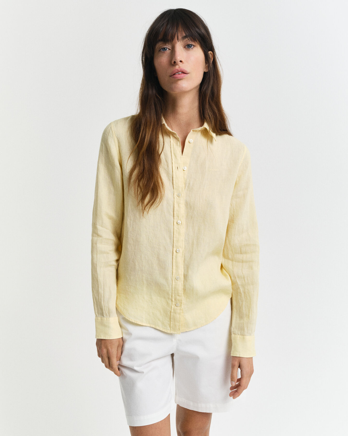 Chemise regular fit en lin