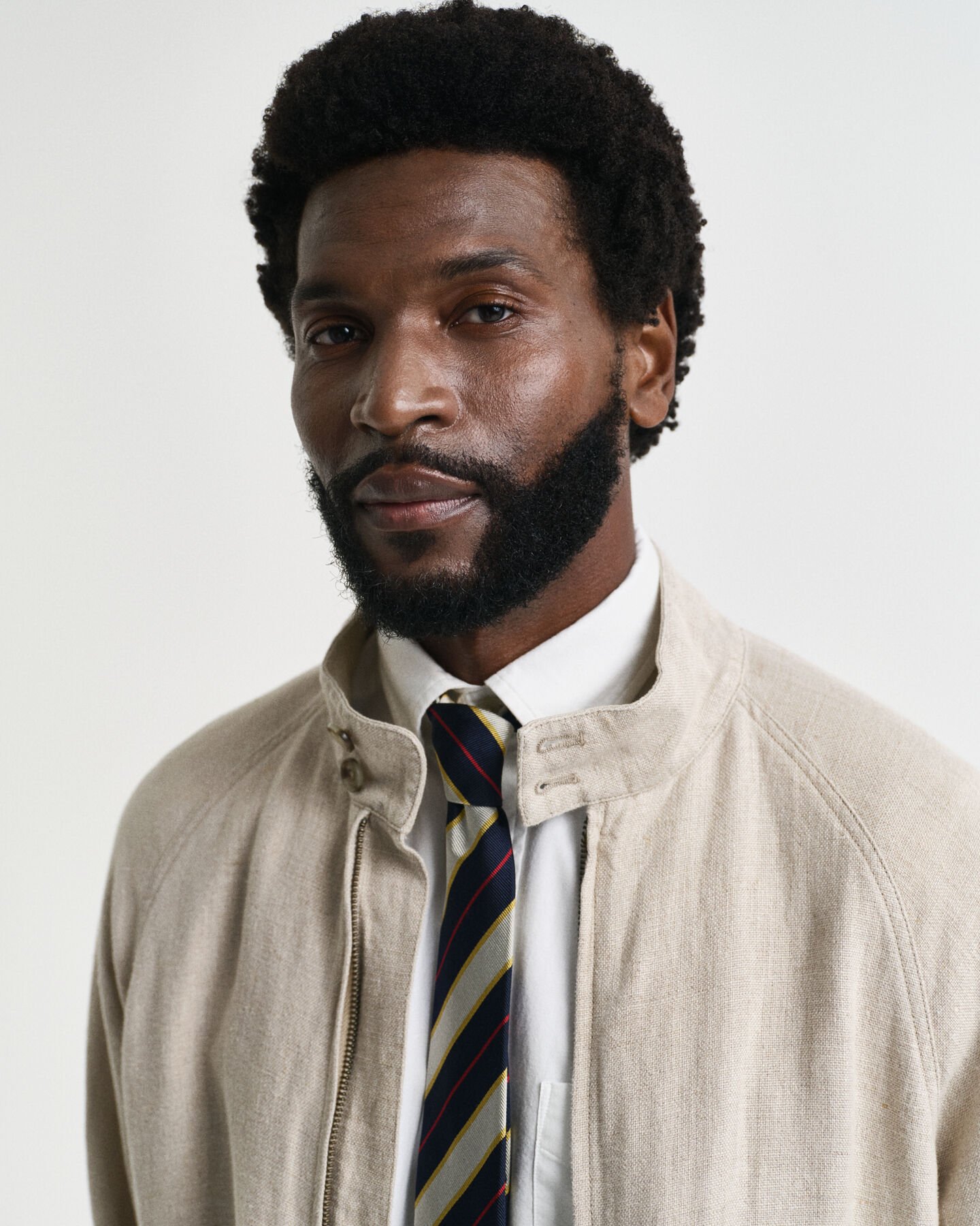 Linnen Harrington jack