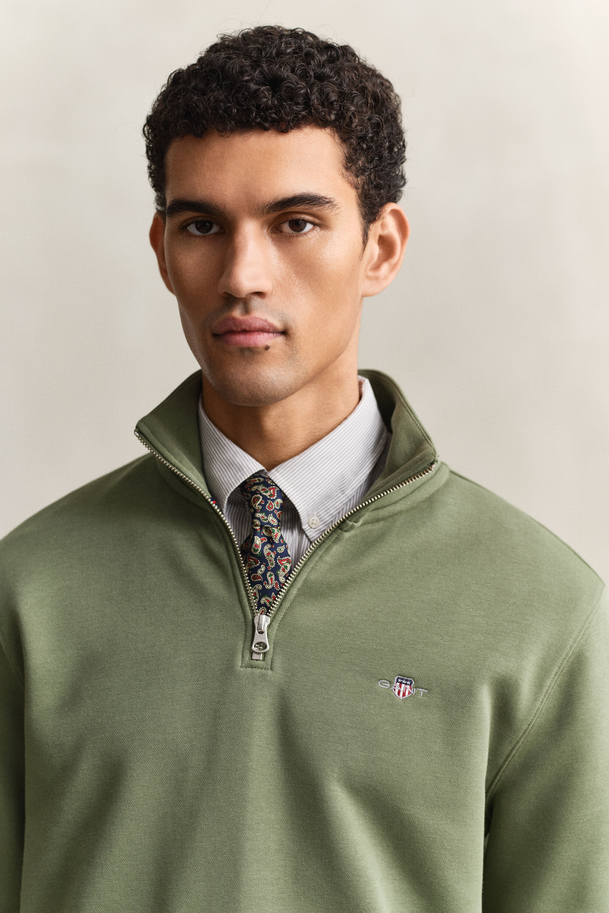 Sweat-shirt à demi-zip Shield