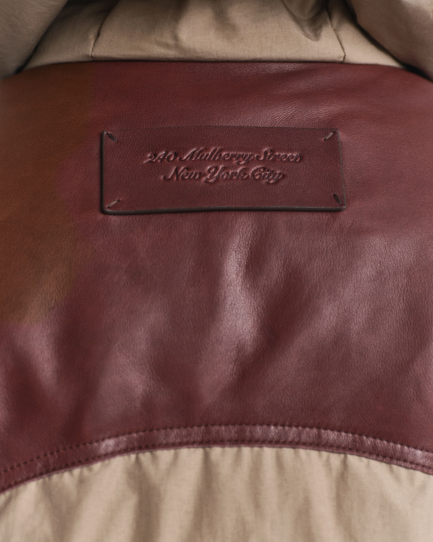 Parka en duvet d'oie et coton