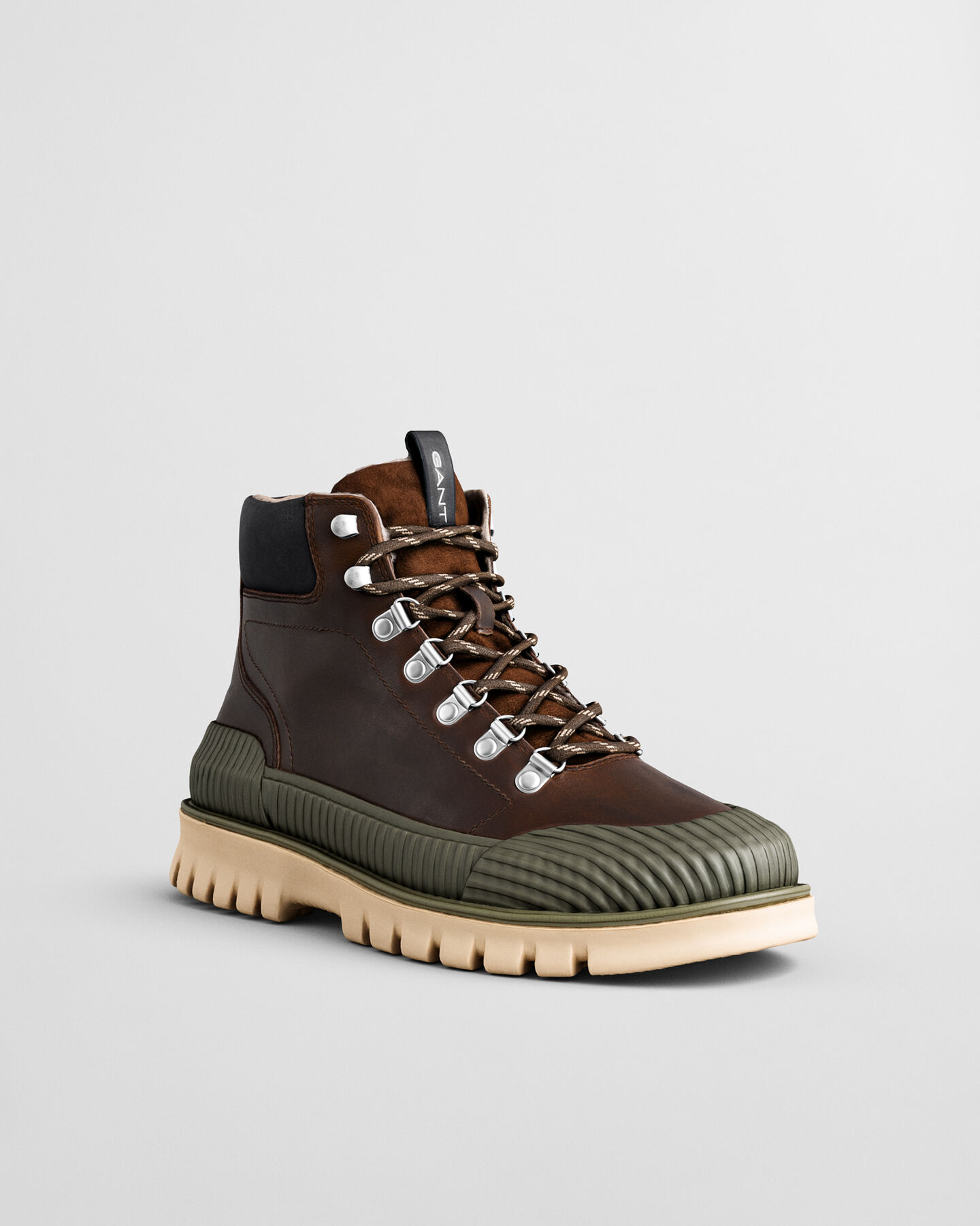 Nebrada halfhoge leren laarzen