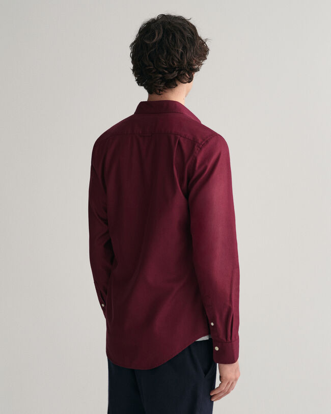 Chemise habillée slim fit en sergé