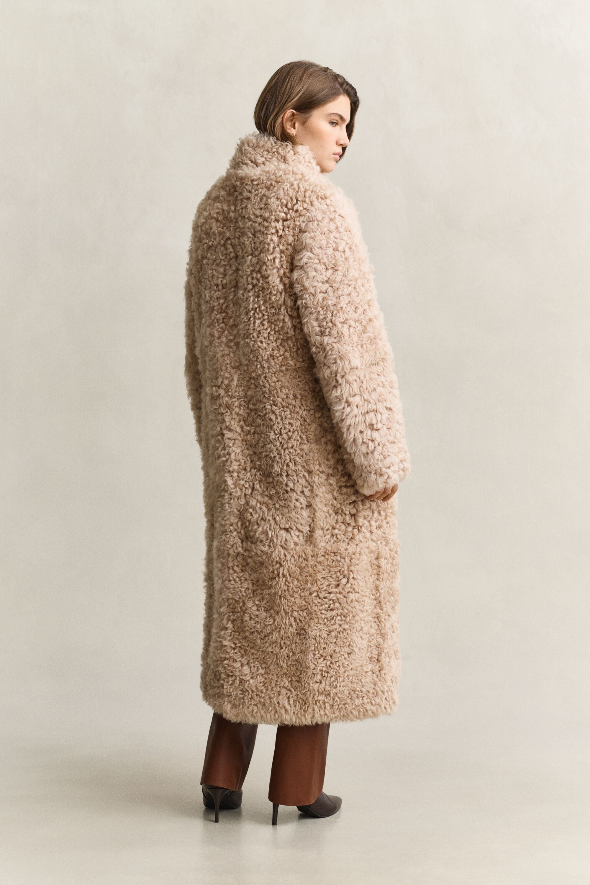 Shearling jas