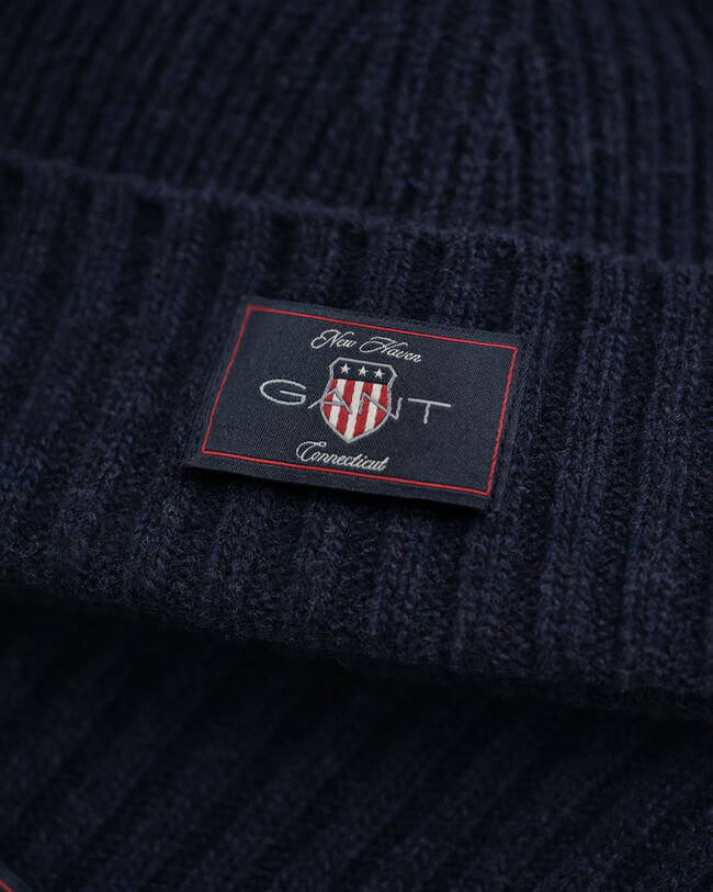 Kids cadeauset beanie & colsjaal van wolmix