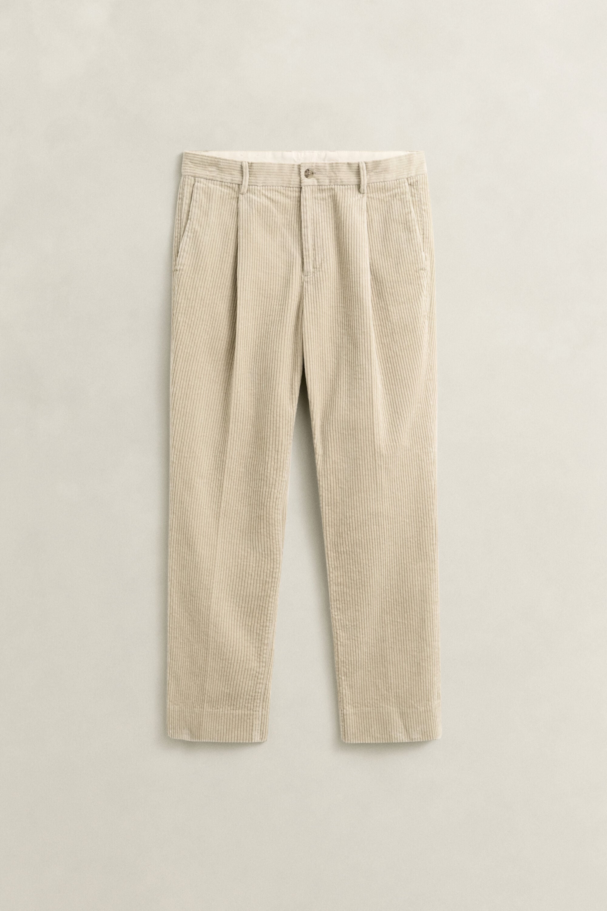 Corduroy kostuumbroek