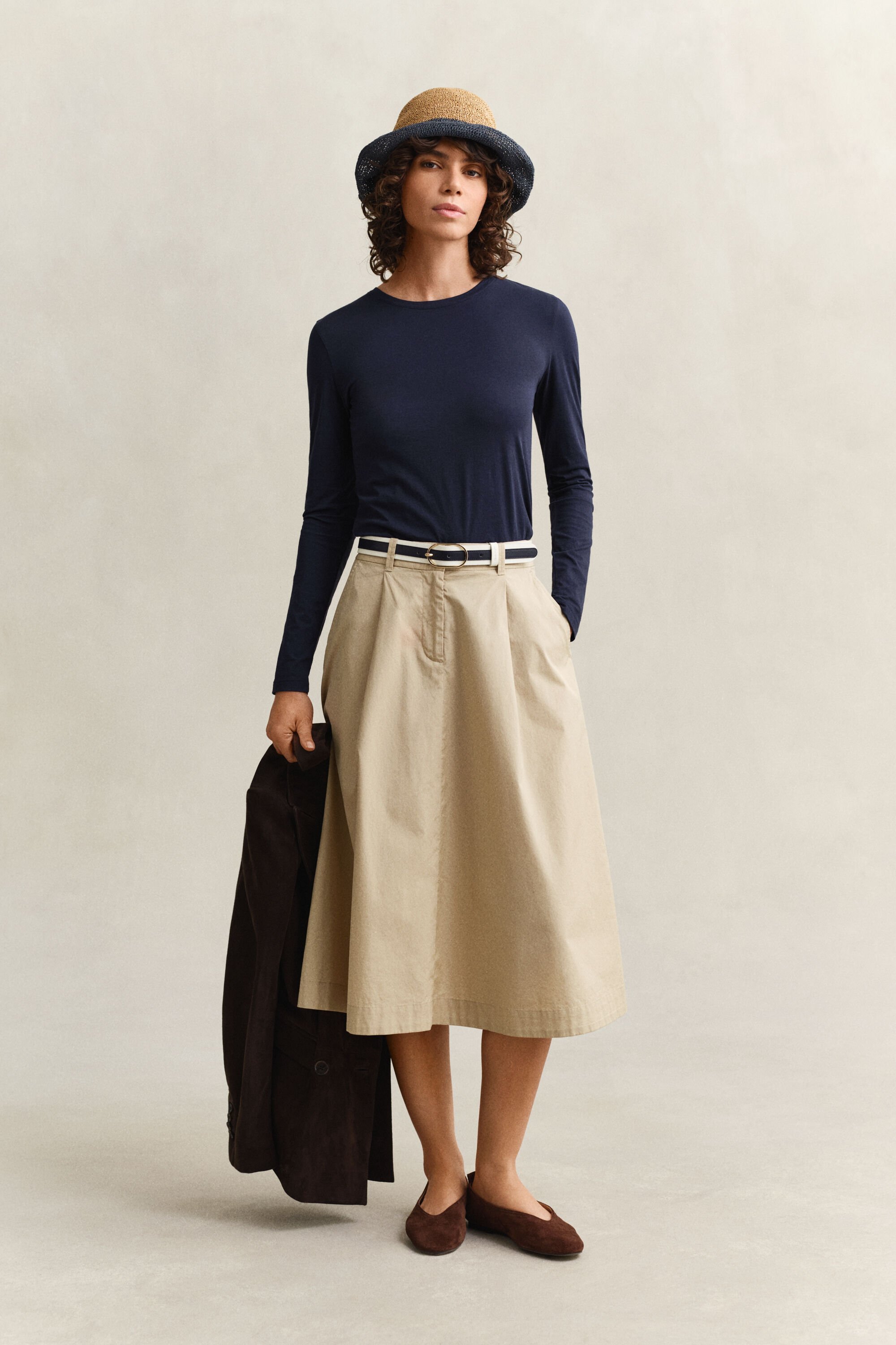 T-shirt à manches longues en coton