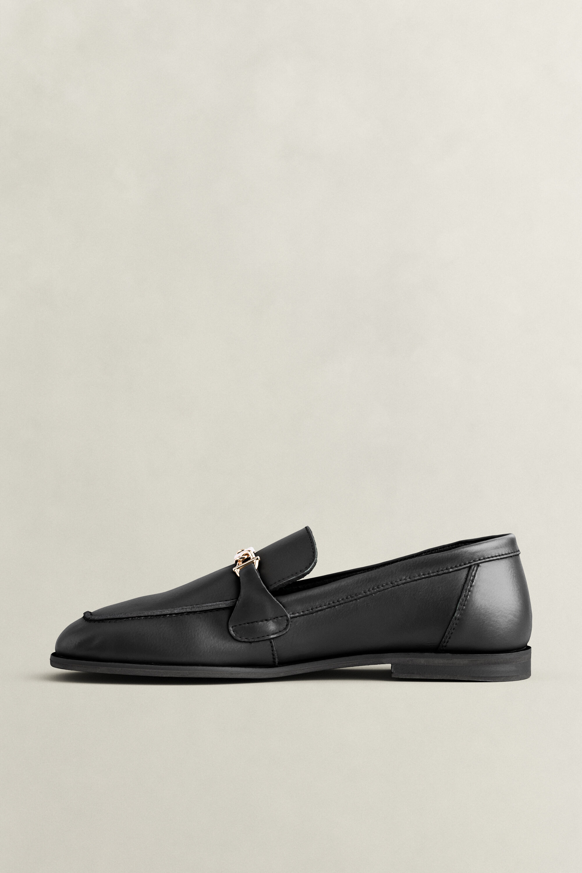 Gimble leren loafers