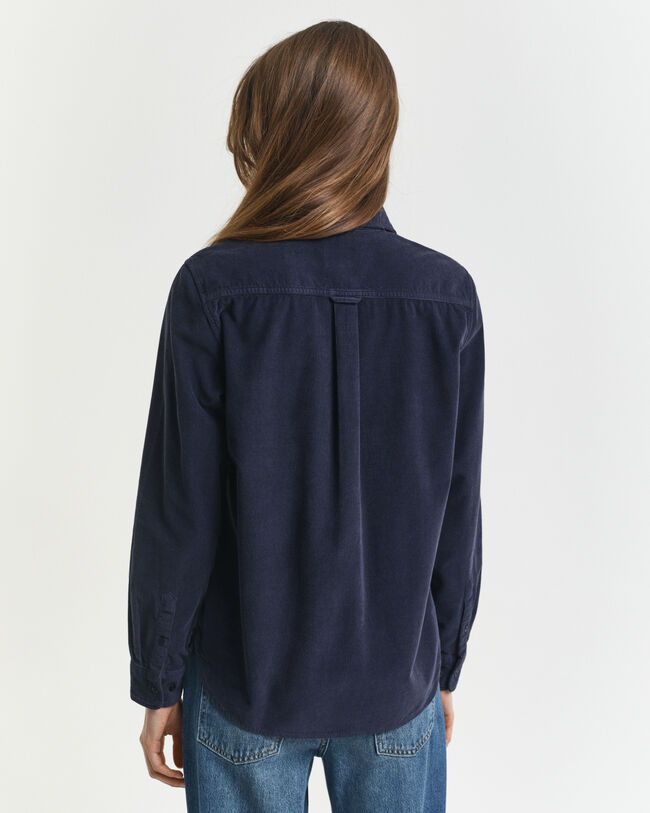 Regular Fit corduroy hemd