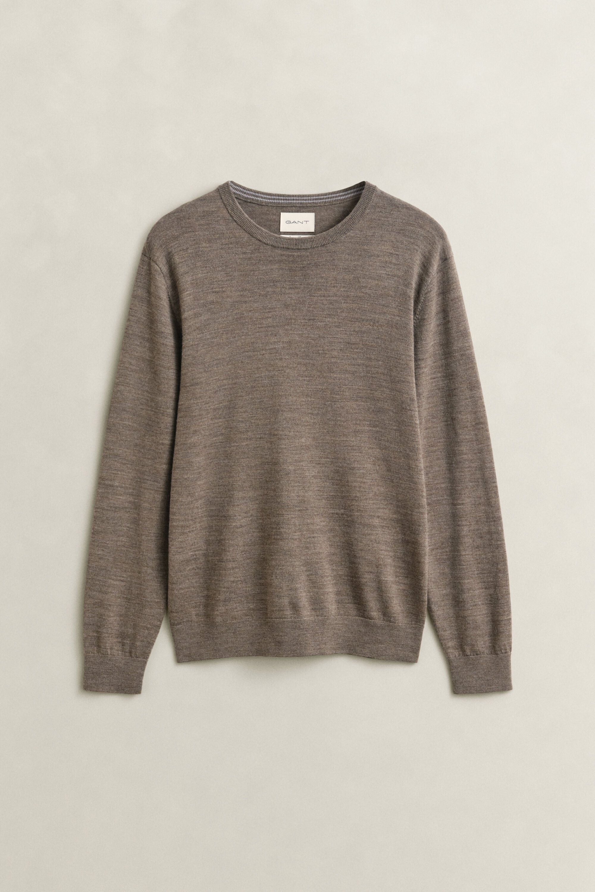 Pull col rond en laine mérinos